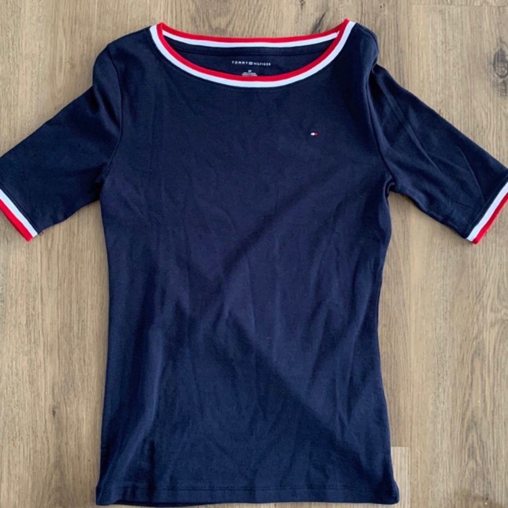 Tommy Hilfiger Scoop Neck Top NWOT